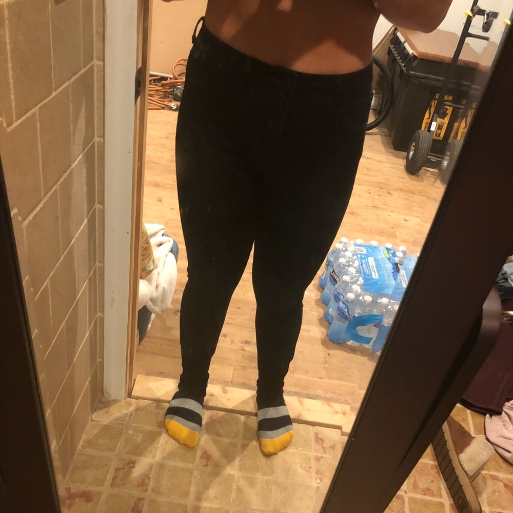 Black skinny jeans !